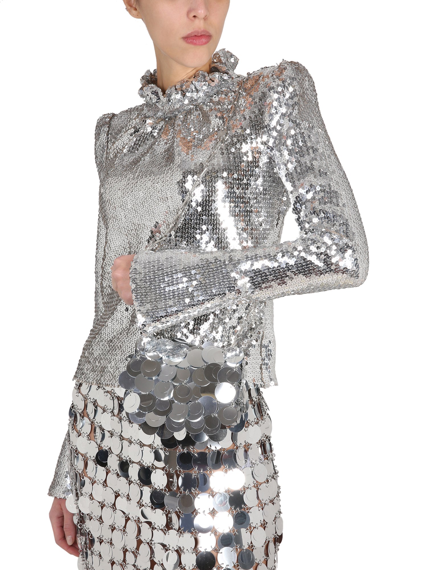 PACO RABANNE    SEQUINED TOP