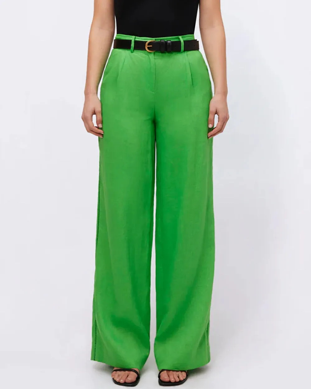 Parakeet Paneled Tavar Pant