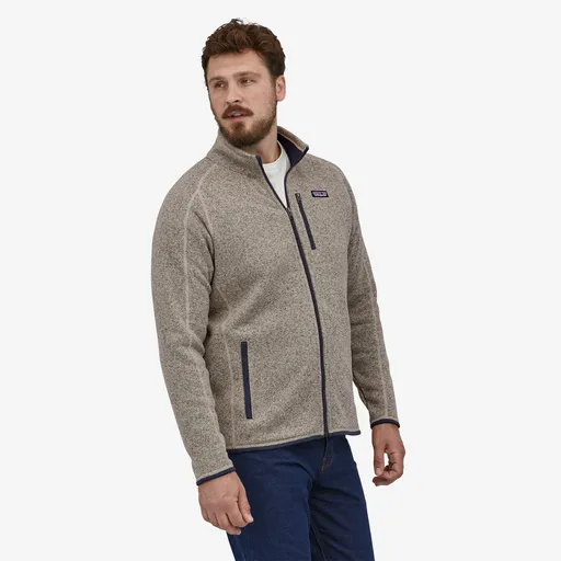 Patagonia Men’s Better Sweater Jacket Oar Tan