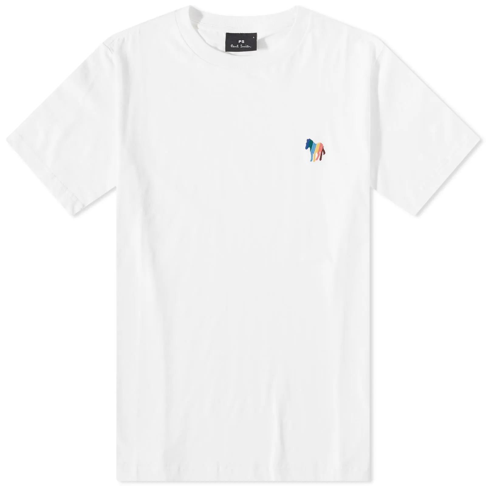 Paul Smith Broad Stripe Zebra T-ShirtWhite