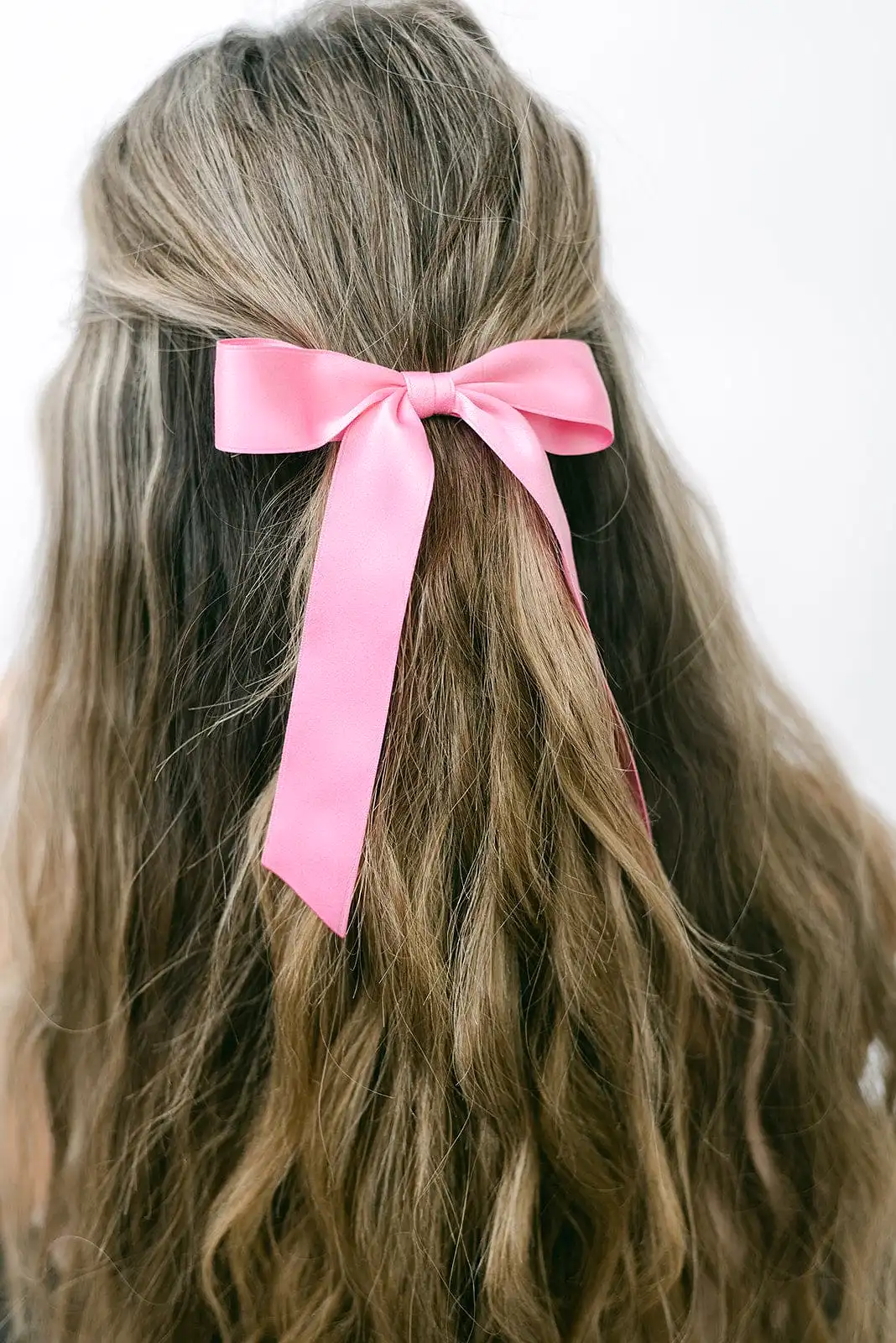 Pink Satin Bow