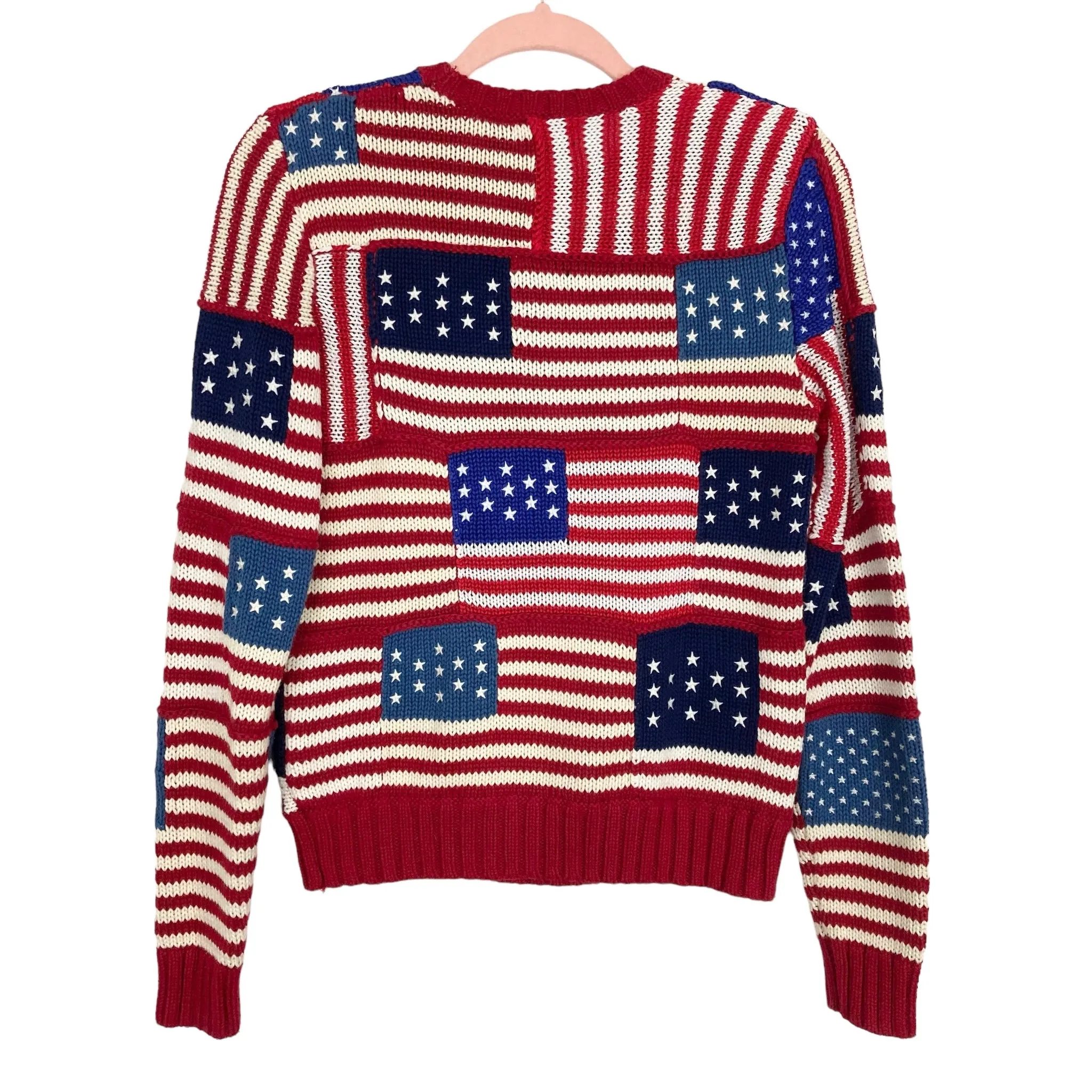 Polo Ralph Lauren Stars and Stripes Sweater- Size S