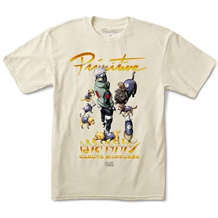 Primitive Skateboarding Naruto x Primitive Kakashi Dogs Squad T Shirt