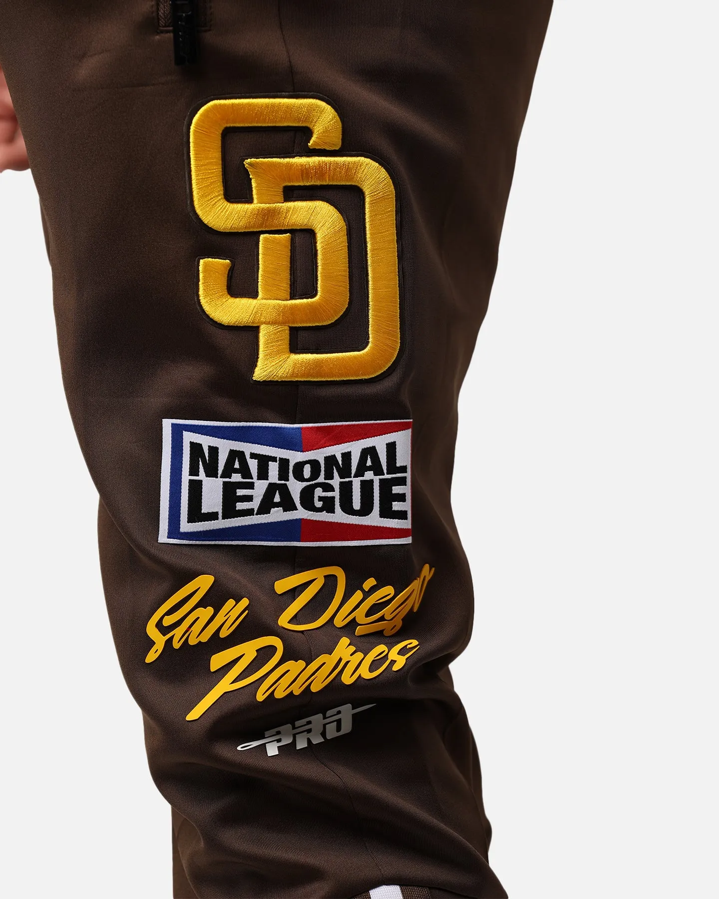 Pro Standard San Diego Padres Fast Lane Track Pants Black