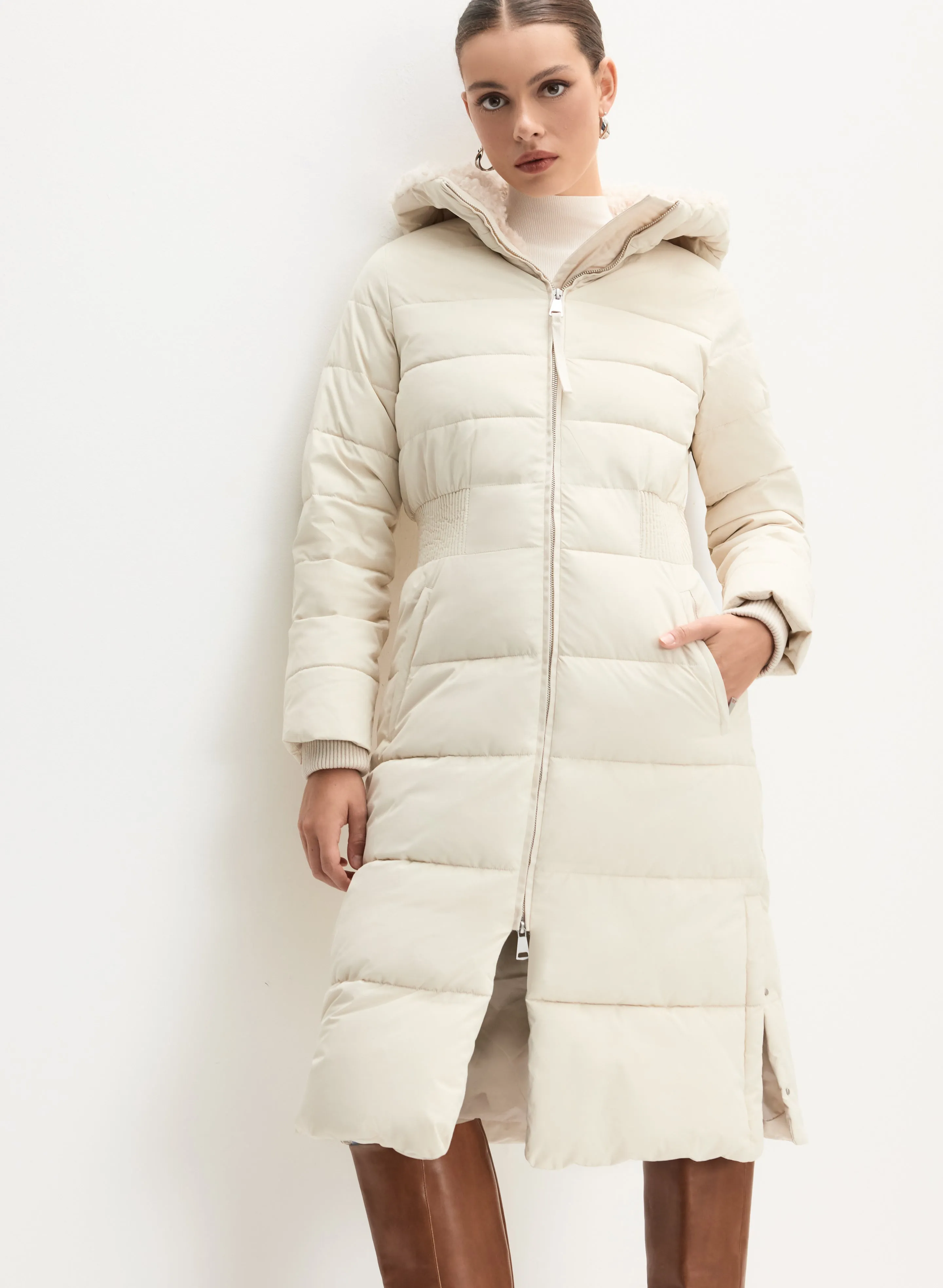 Quilted Puffer Coat