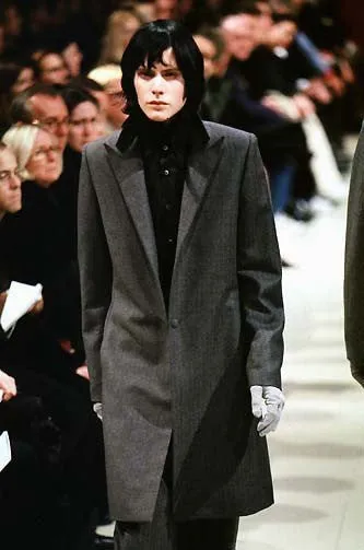 Raf Simons AW98 Satan Peak Lapel Coat