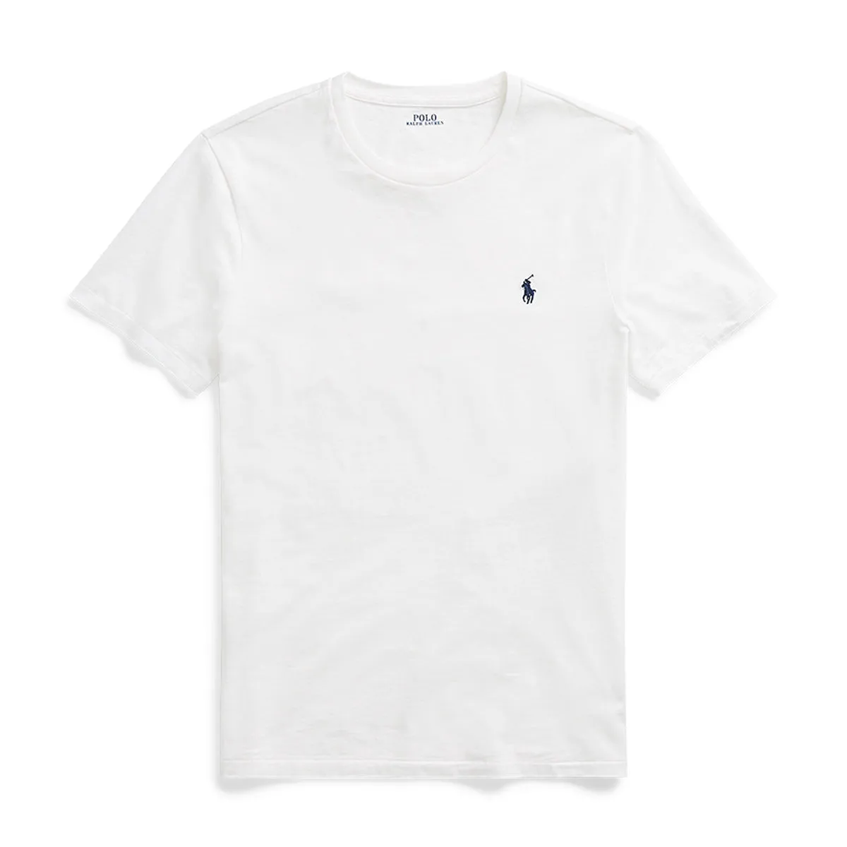 Ralph Lauren - Custom Slim Fit Jersey Crewneck T-Shirt in White