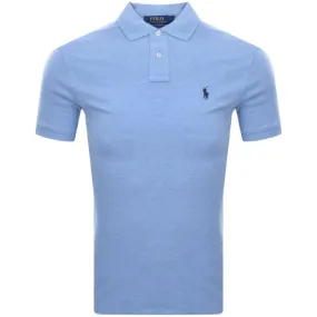 Ralph Lauren Slim Fit Polo T Shirt Blue