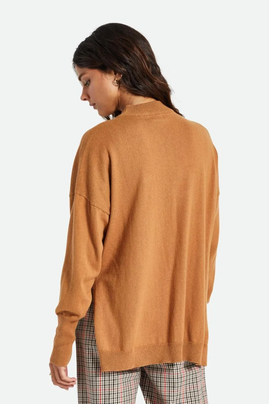 Reserve Women's Oversized Cashmere Sweater - Lion