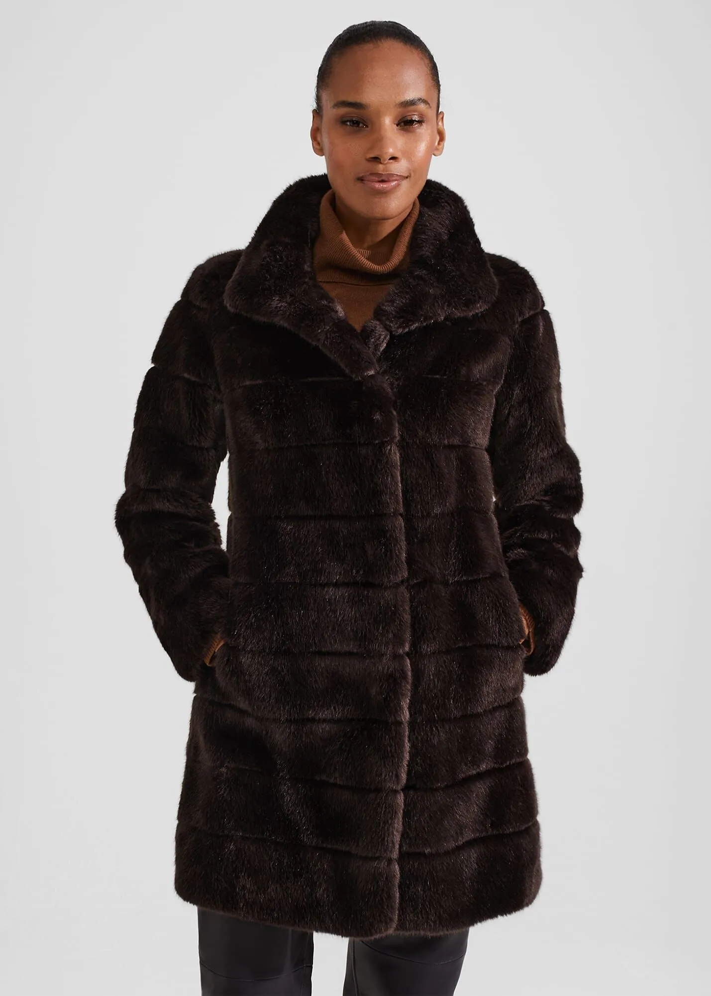 Ros Faux Fur Coat 