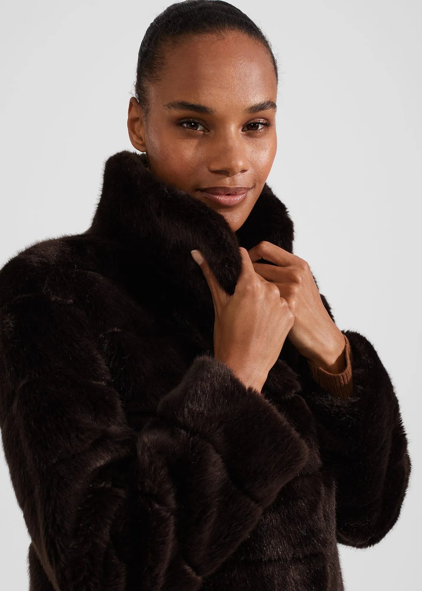 Ros Faux Fur Coat 