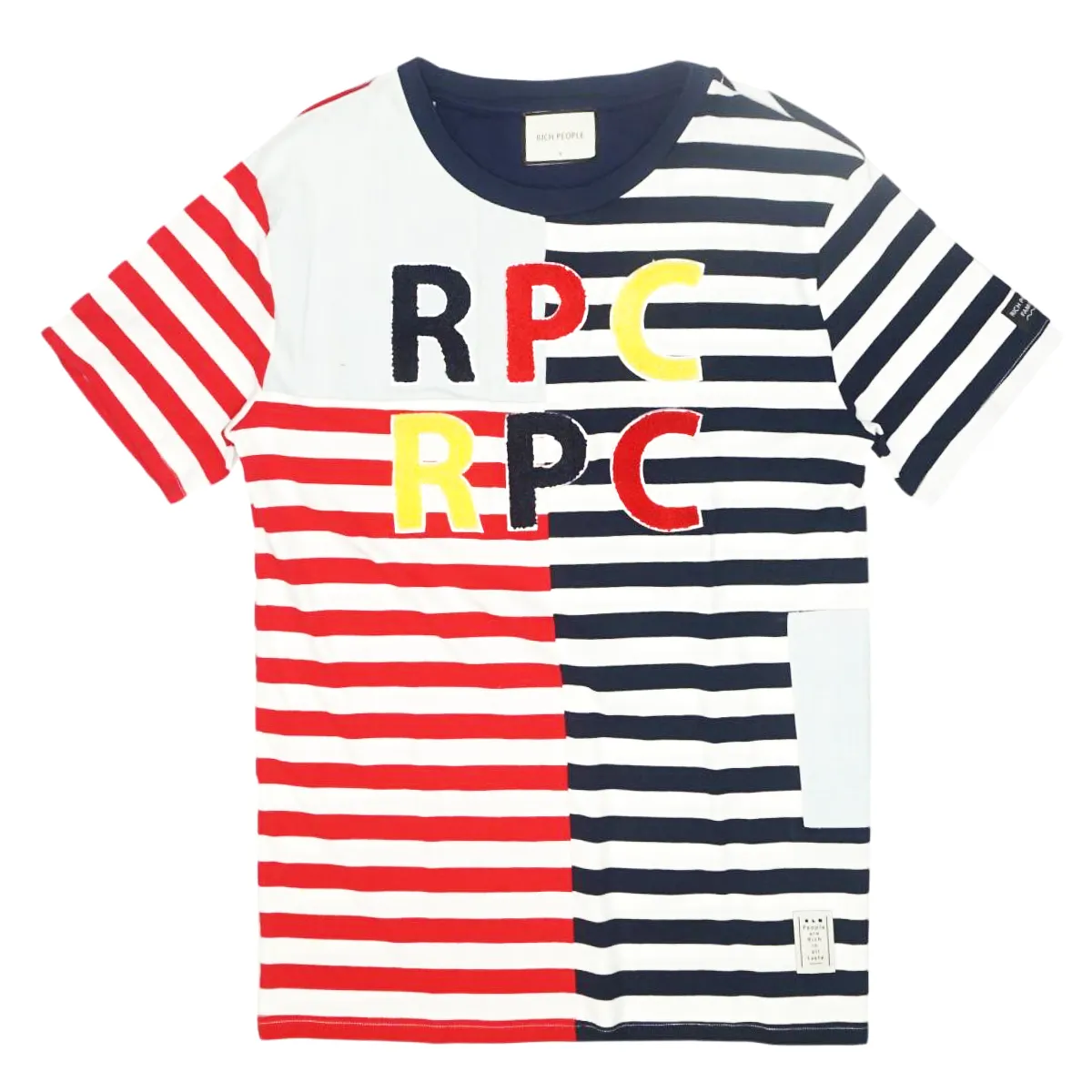 RPC Stripe Tee (Navy/Red) /D2