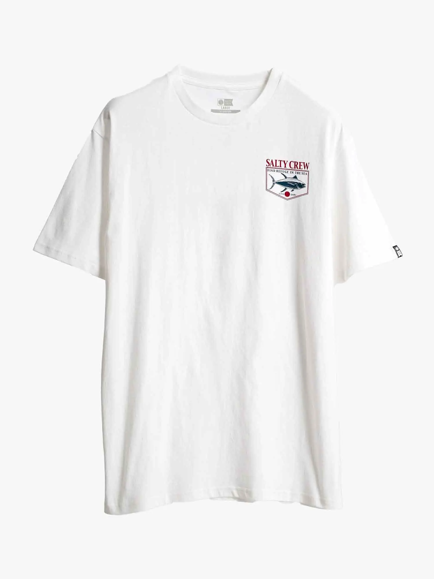 Salty Crew Angler Standard Tee - White