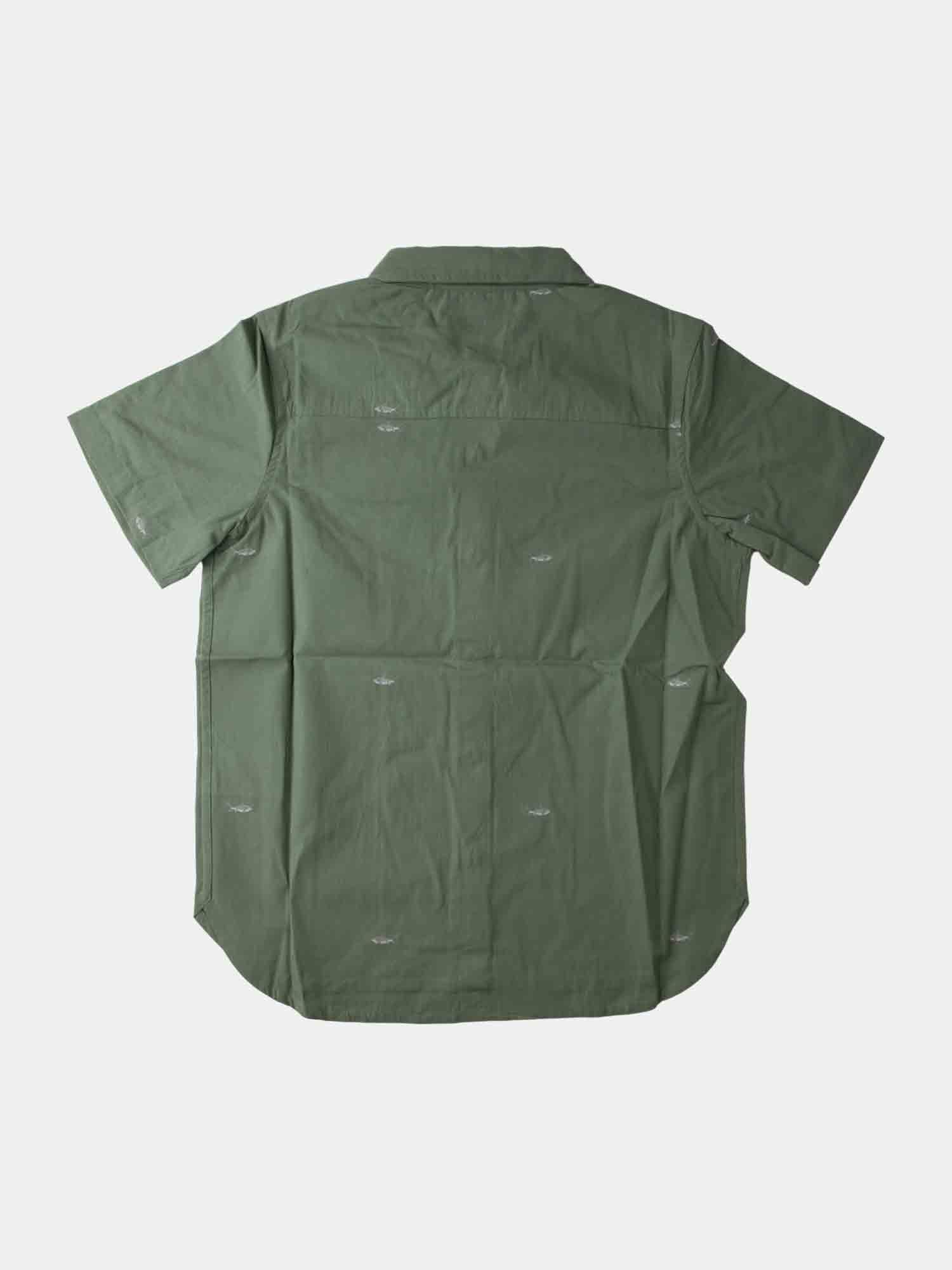 Salty Crew Bruce Boys Woven Shirt - Vintage Military