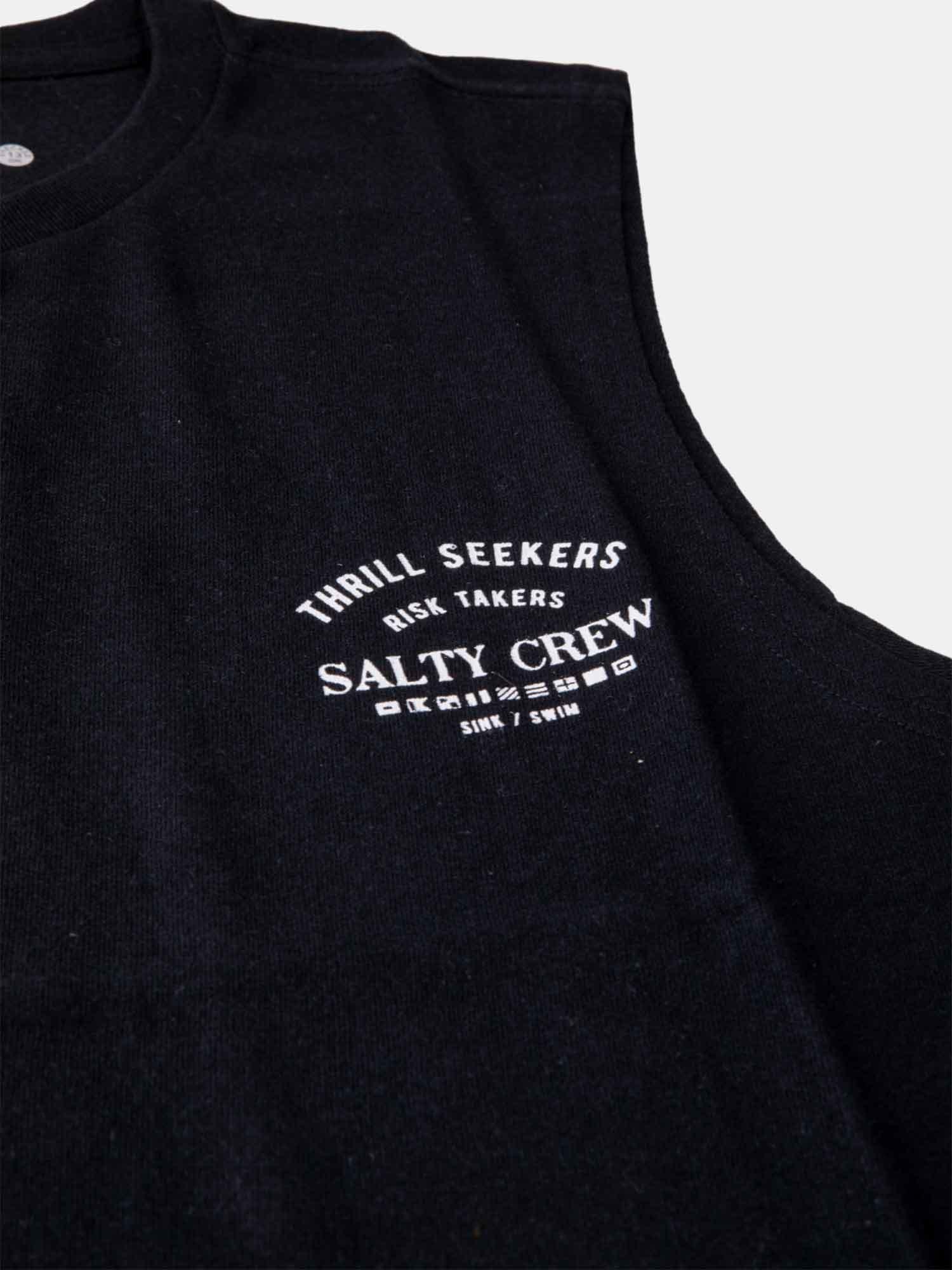 Salty Crew Buggin Out Muscle Tee - Black