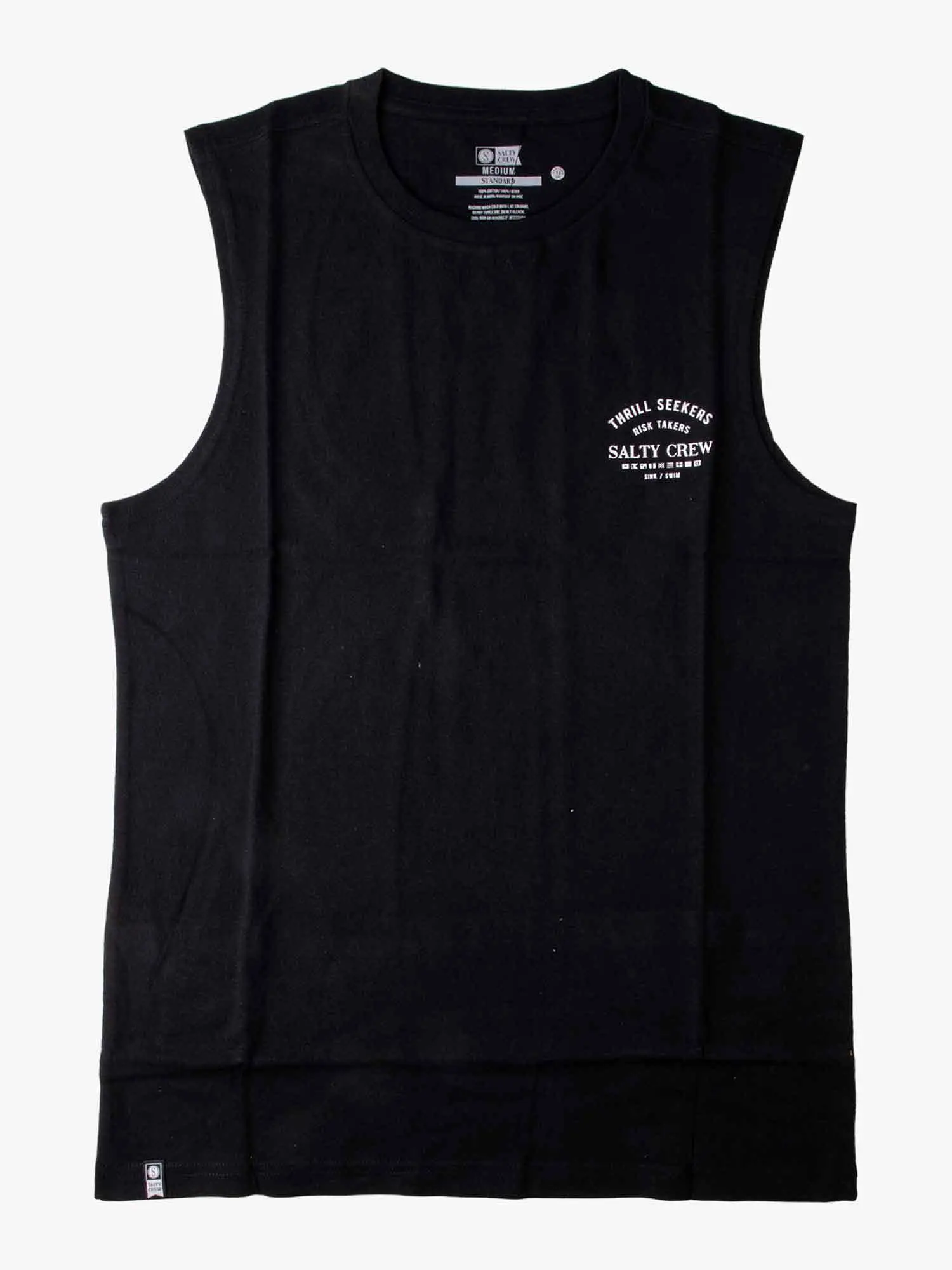 Salty Crew Buggin Out Muscle Tee - Black