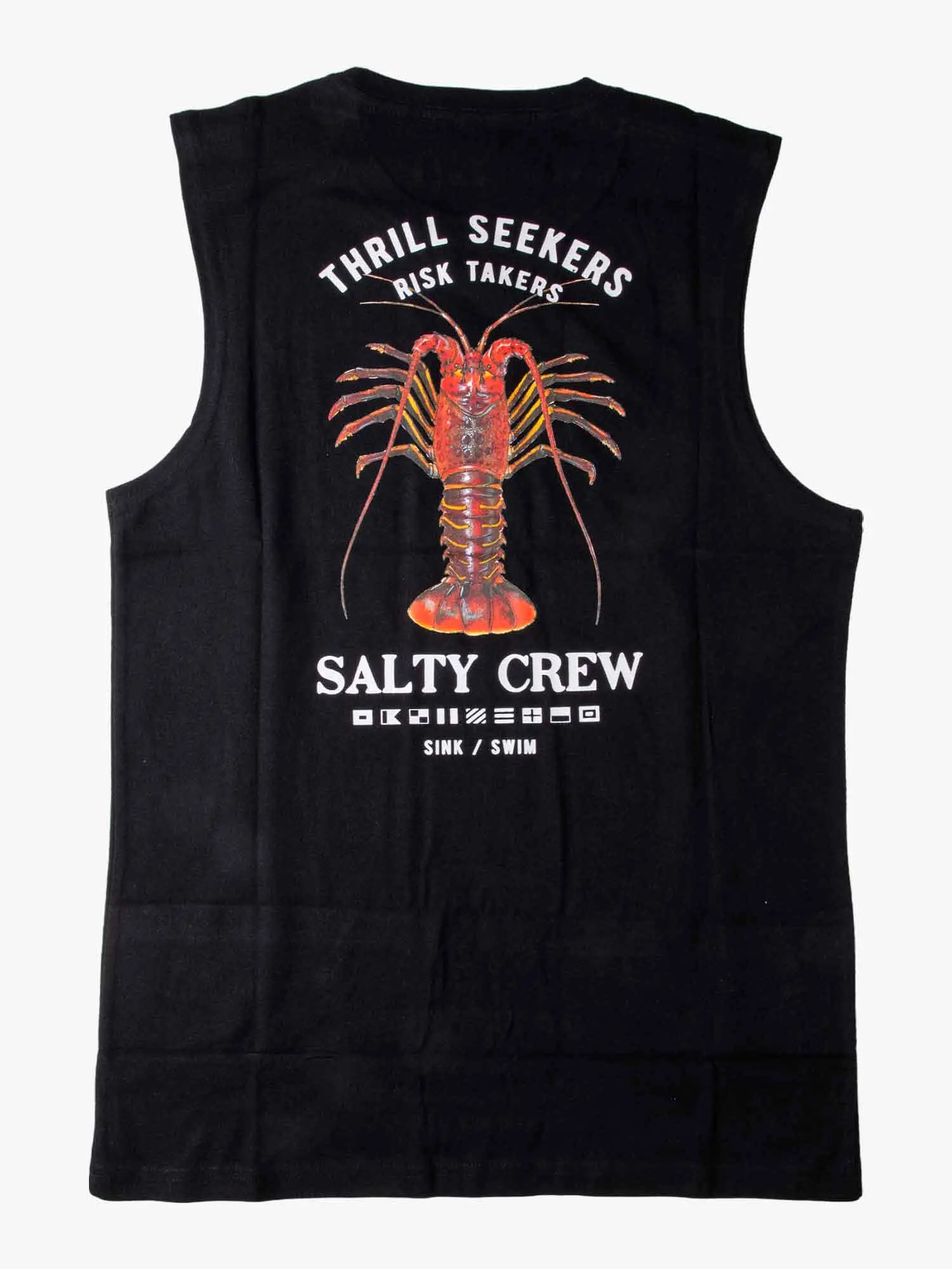 Salty Crew Buggin Out Muscle Tee - Black