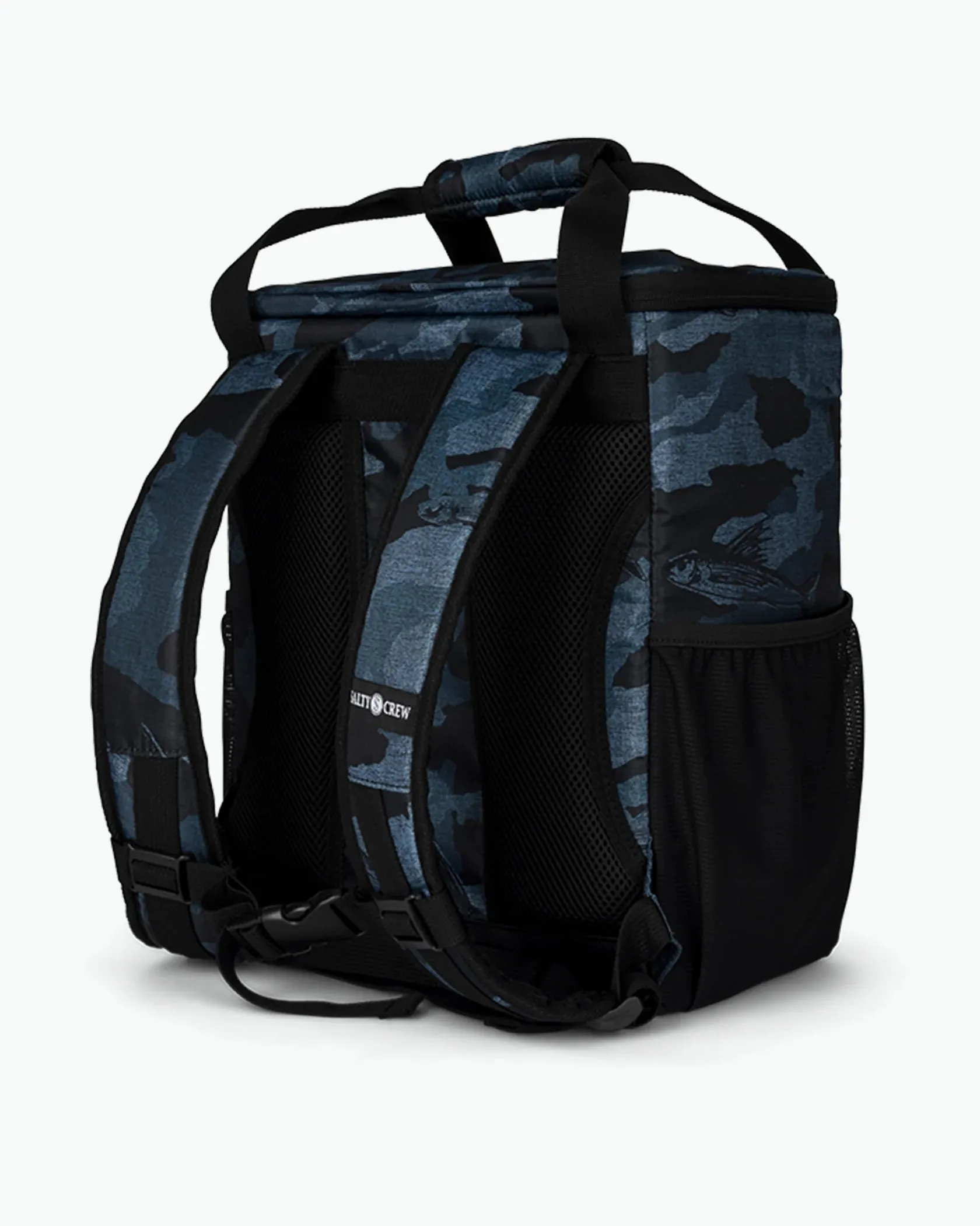 Salty Crew Chiller Cooler Backpack - Blue Camo