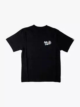 Salty Crew Fish And Chips Boys Tee - Black