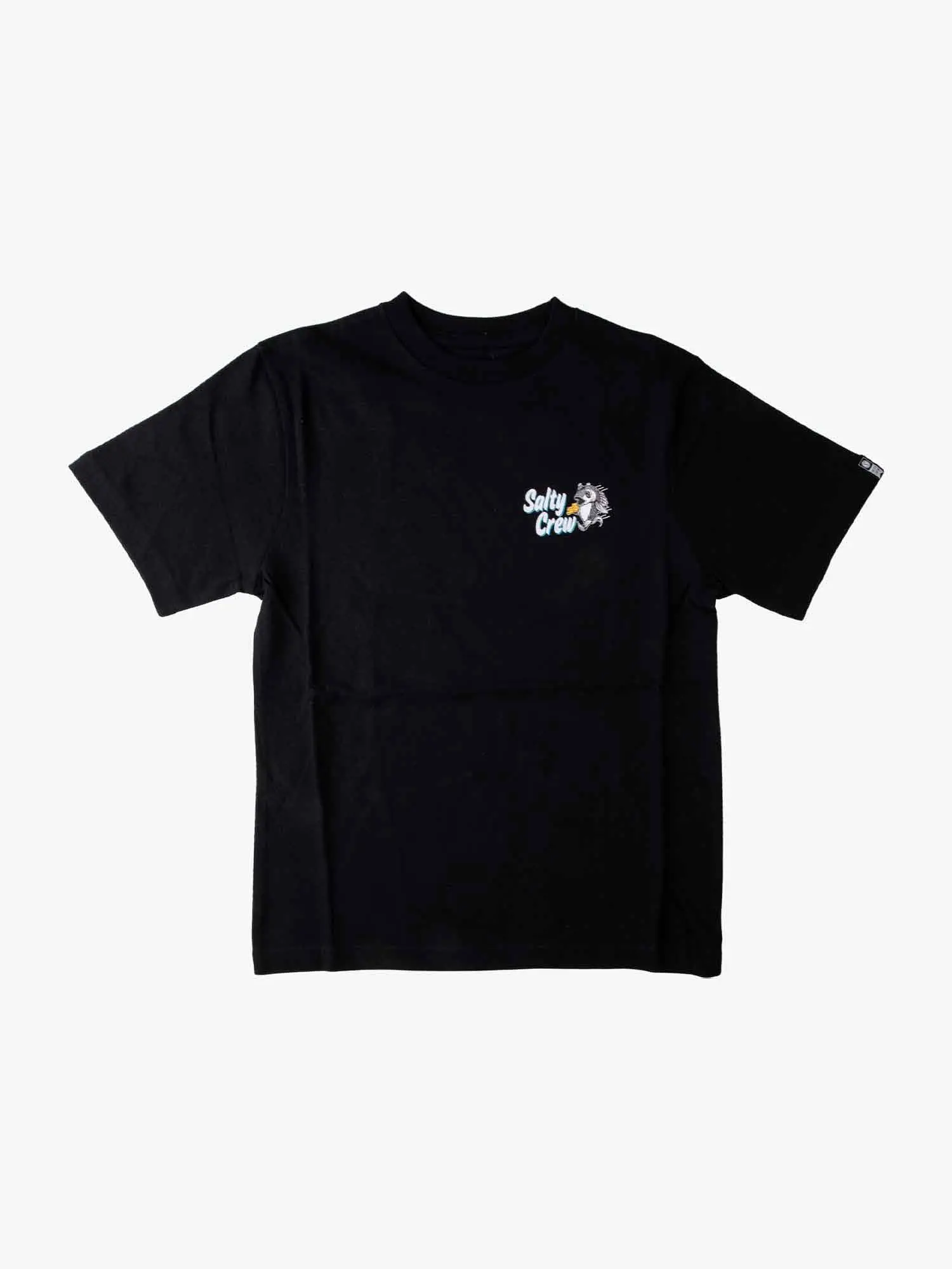 Salty Crew Fish And Chips Boys Tee - Black