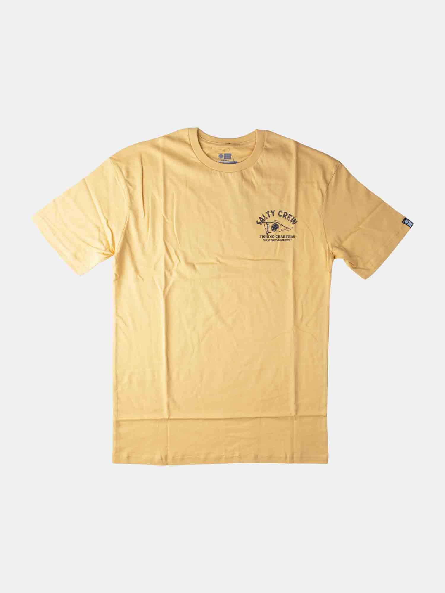 Salty Crew Fishing Charters Premium Tee - Camel