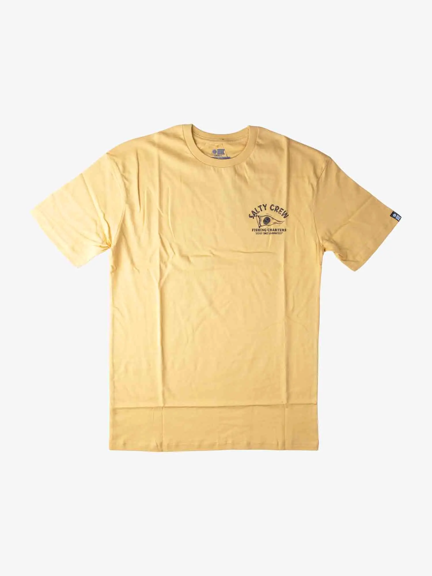 Salty Crew Fishing Charters Premium Tee - Camel