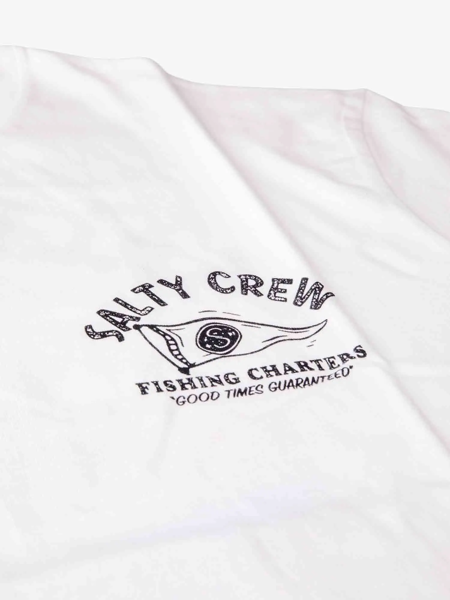 Salty Crew Fishing Charters Premium Tee - White