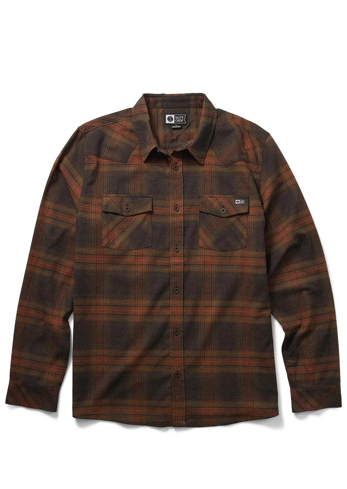 Salty Crew Men's Ranchero Flannel Button Up Shirt