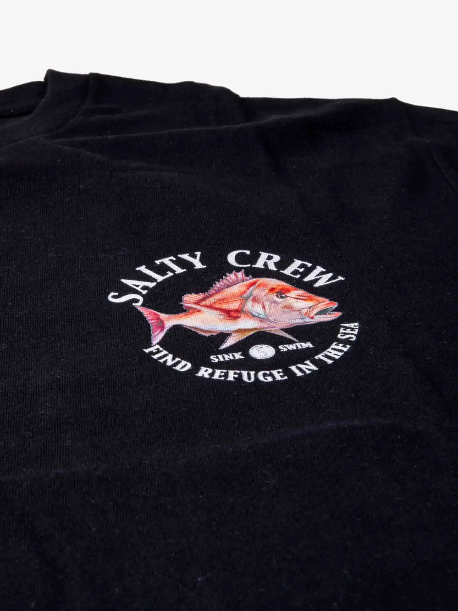 Salty Crew Snap Attack Standard Tee - Black