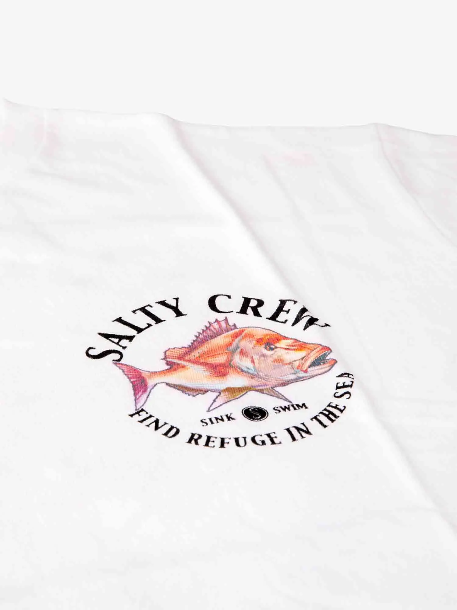 Salty Crew Snap Attack Standard Tee - White