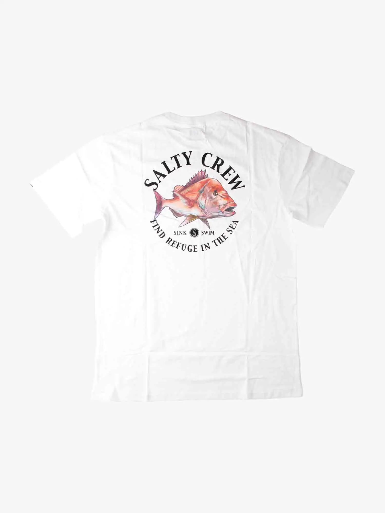 Salty Crew Snap Attack Standard Tee - White