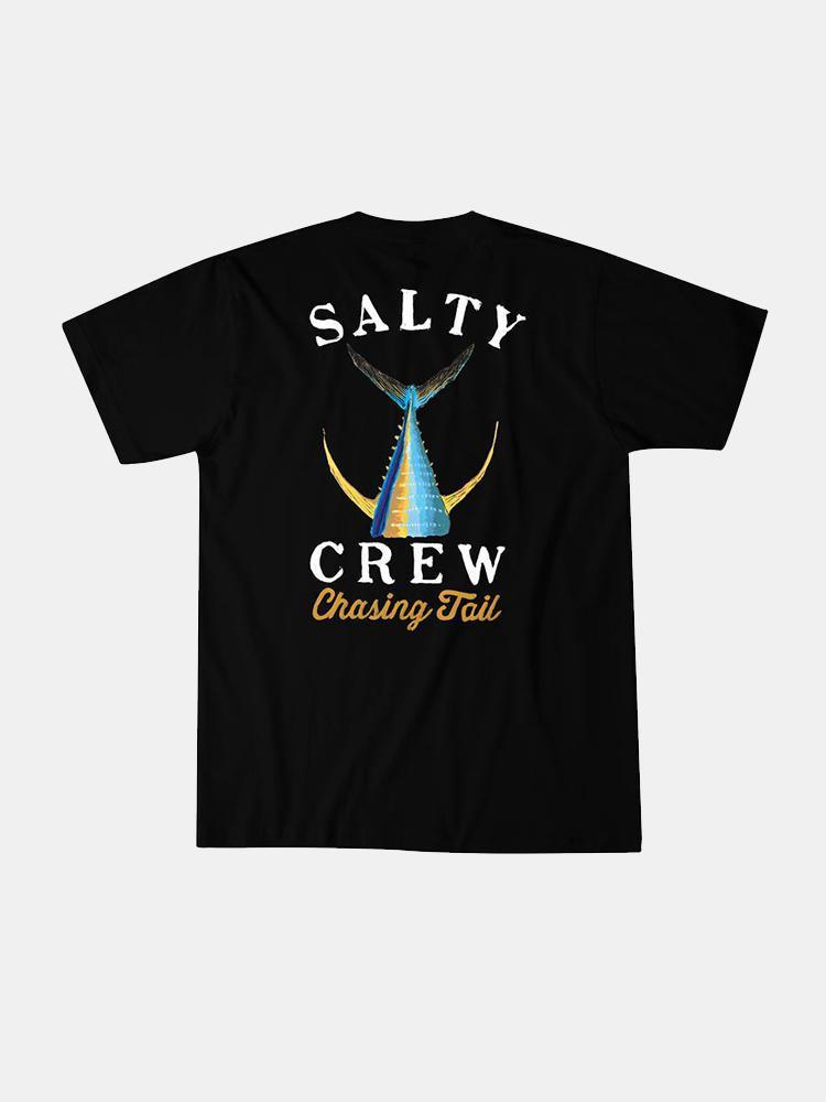 Salty Crew Tailed Tee - Black