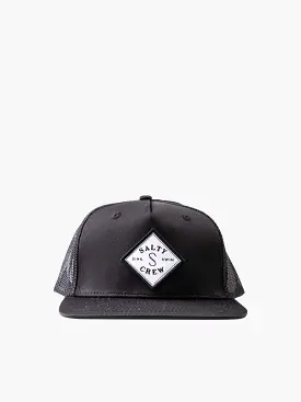 Salty Crew Tippet Trucker - Black