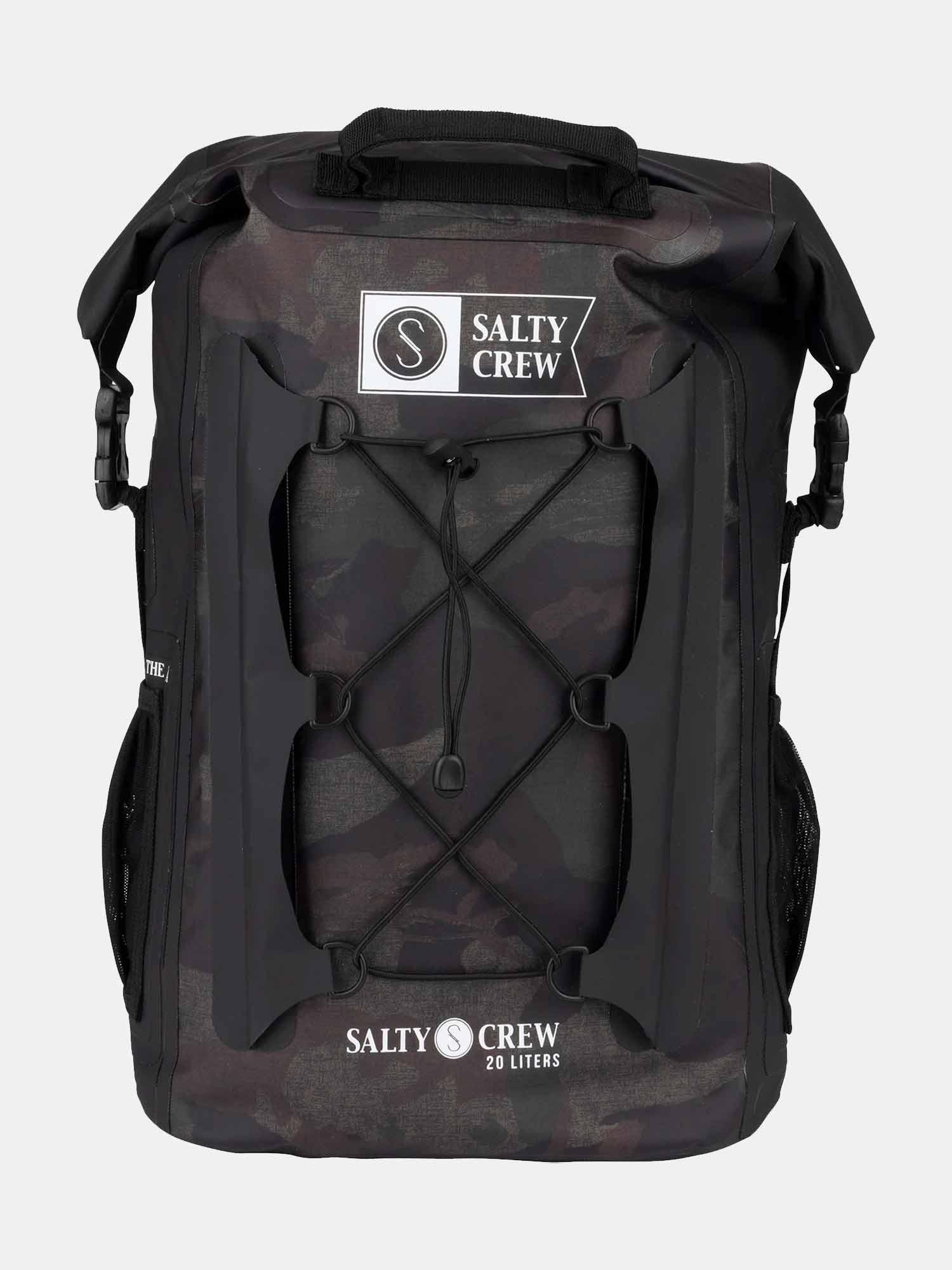 Salty Crew Voyager Roll Top Backpack - Camo