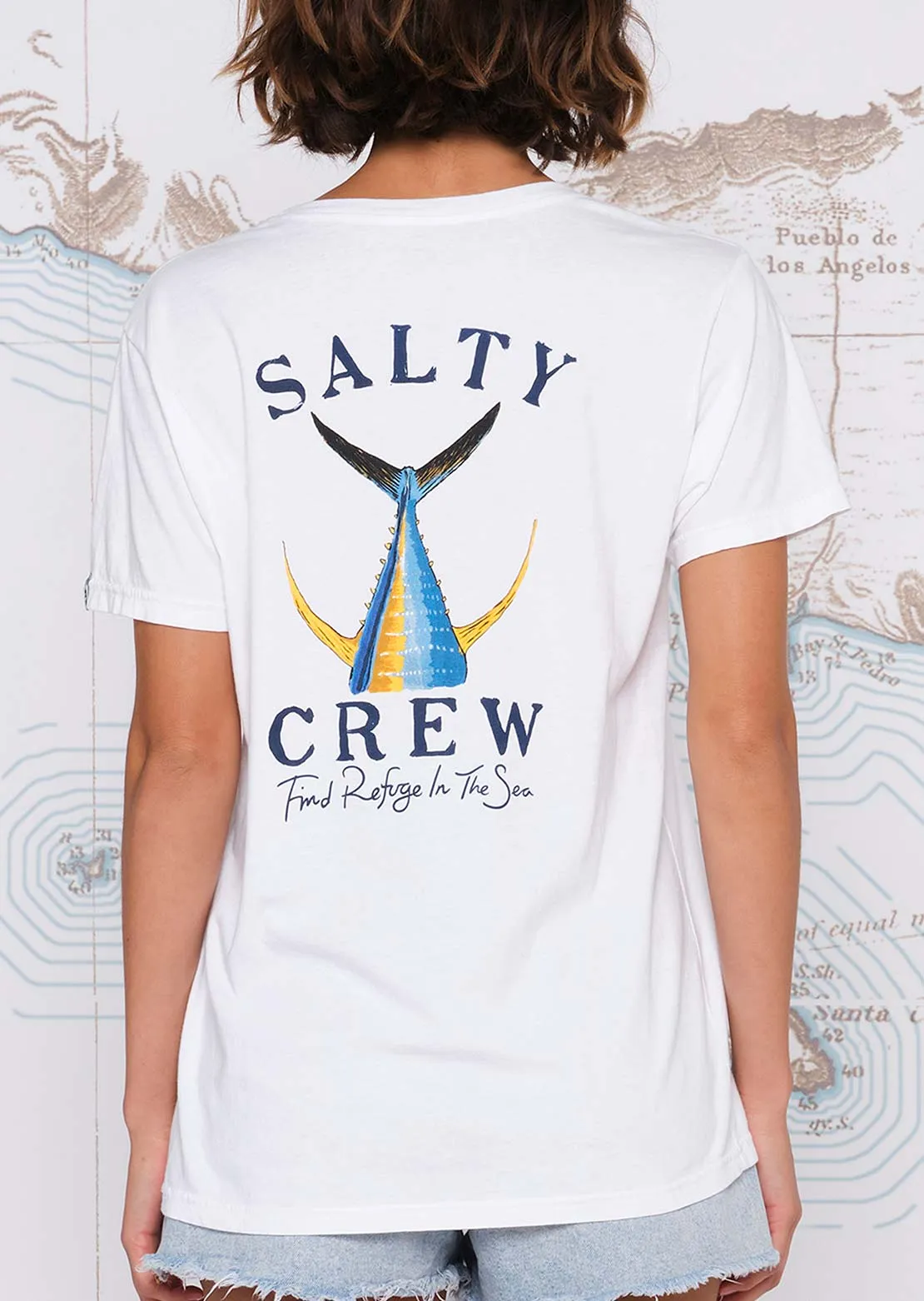 Salty Crew Women's Tailed Boyfriend T-Shirt