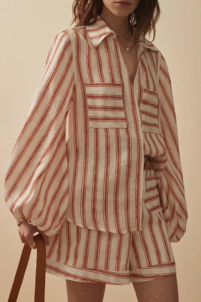 Sancia - The Ellie Shirt - Jeane Stripe