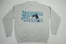 Shamu Sea World San Diego Vintage 90's Tultex Crewneck Sweatshirt