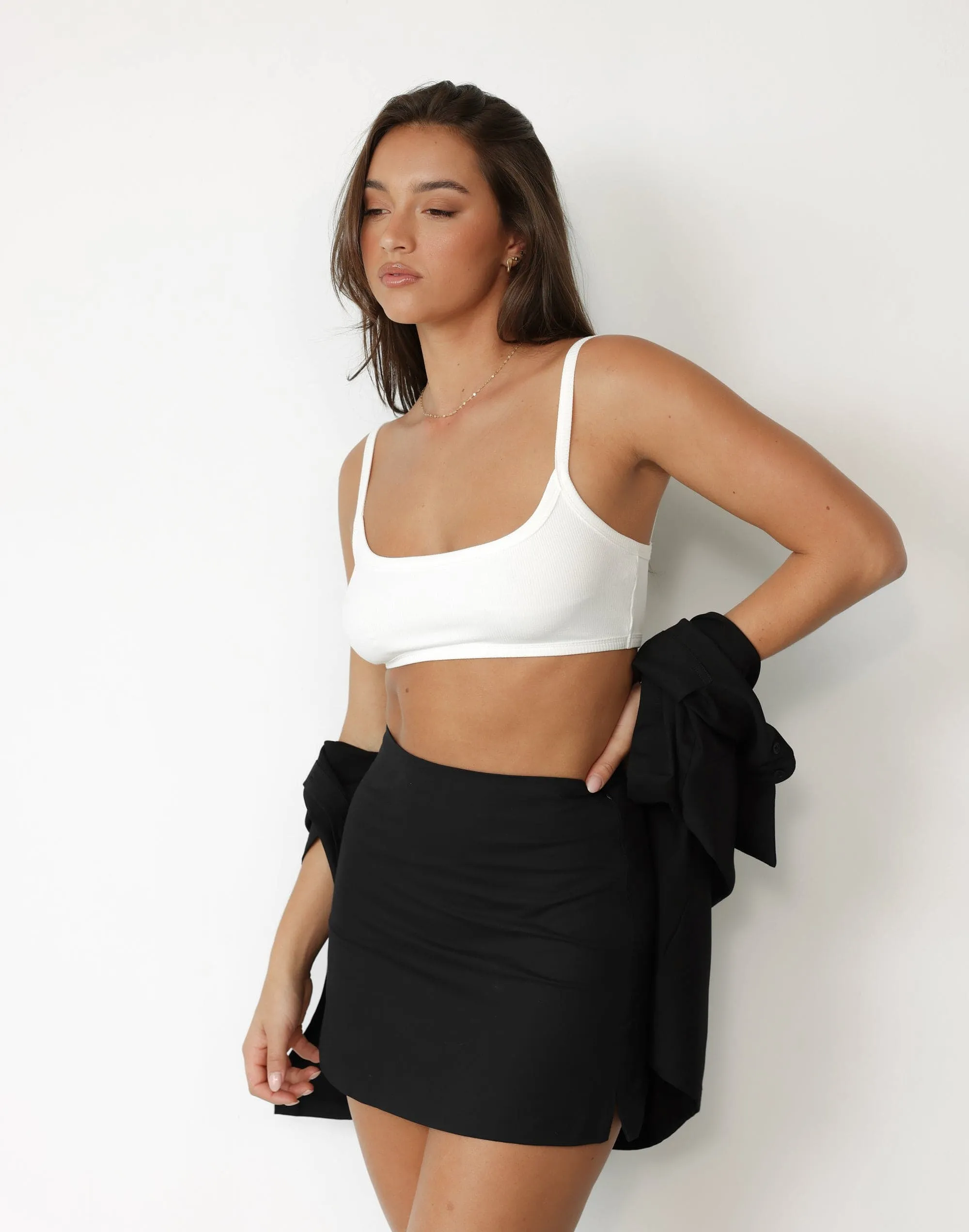 Sierra Mini Skirt (Black)