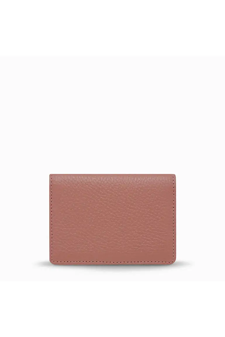 Status Anxiety - Easy Does It - Card Wallet - Dusty Rose