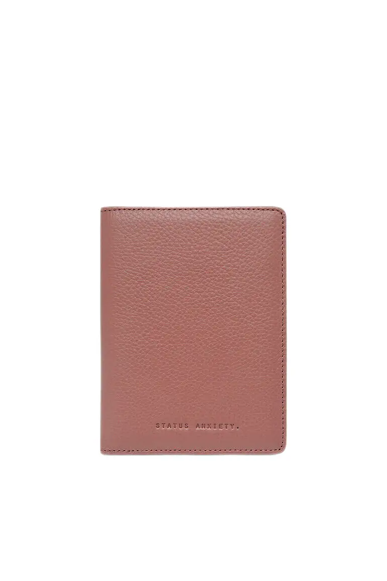 Status Anxiety - In Transit - Passport Wallet - Dusty Rose