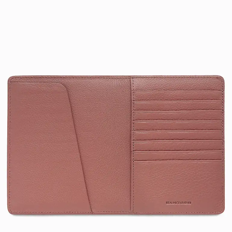 Status Anxiety - In Transit - Passport Wallet - Dusty Rose