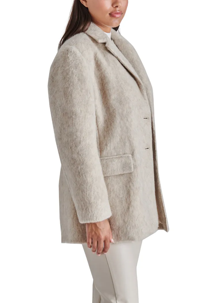 Steve Madden Nana Blazer Coat - Oatmeal ***FINAL SALE***