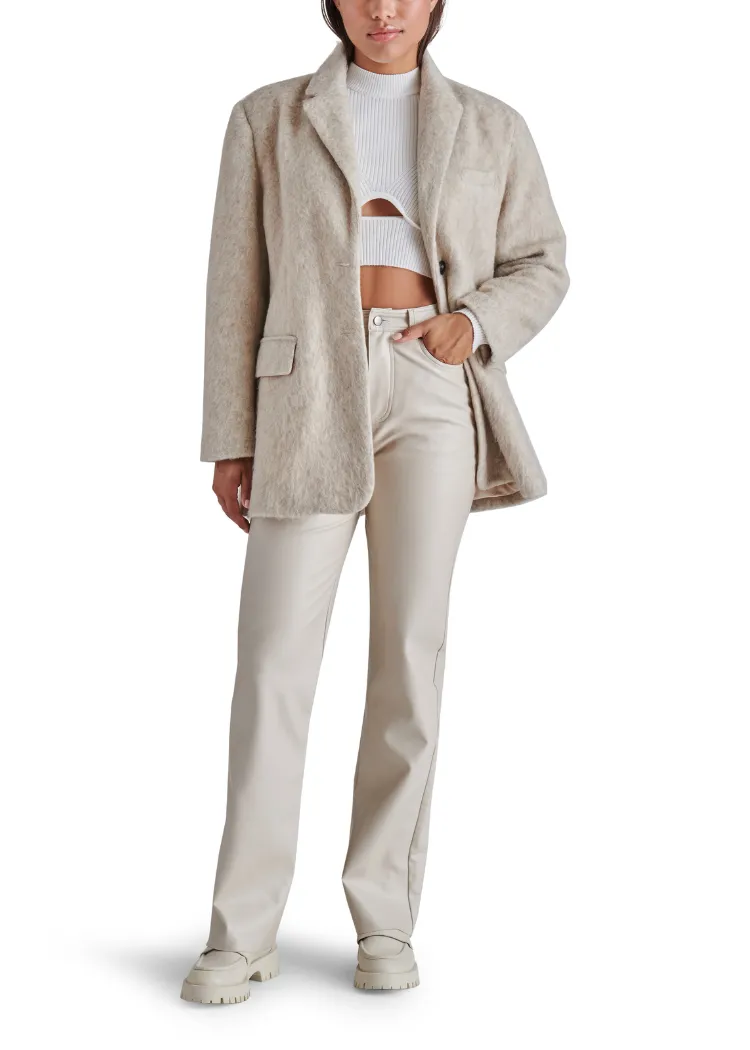 Steve Madden Nana Blazer Coat - Oatmeal ***FINAL SALE***