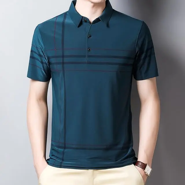 Striped Polo Shirts For Men