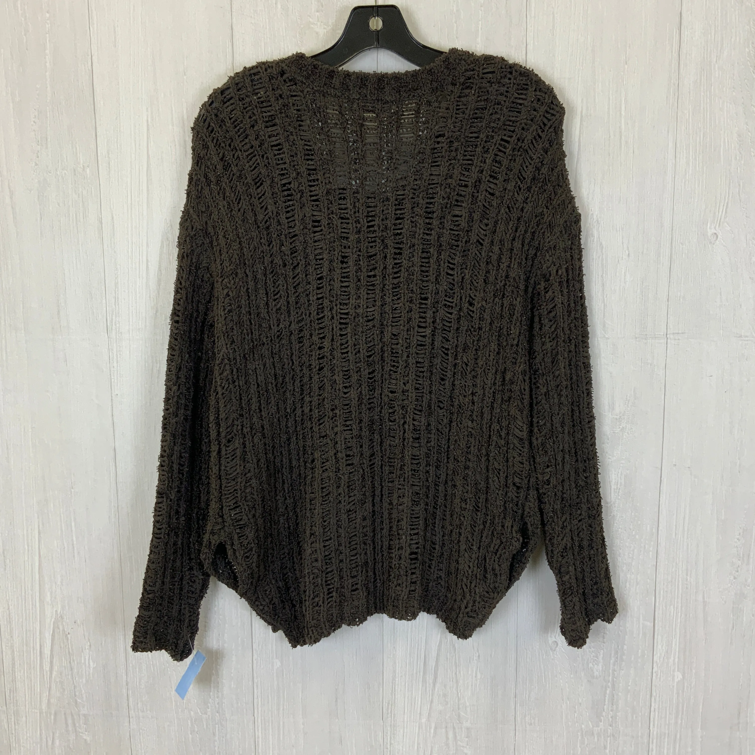 Sweater By Lush In Chocolate, Size: L