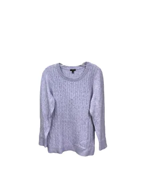 Sweater By Talbots In Lavender, Size: 1x