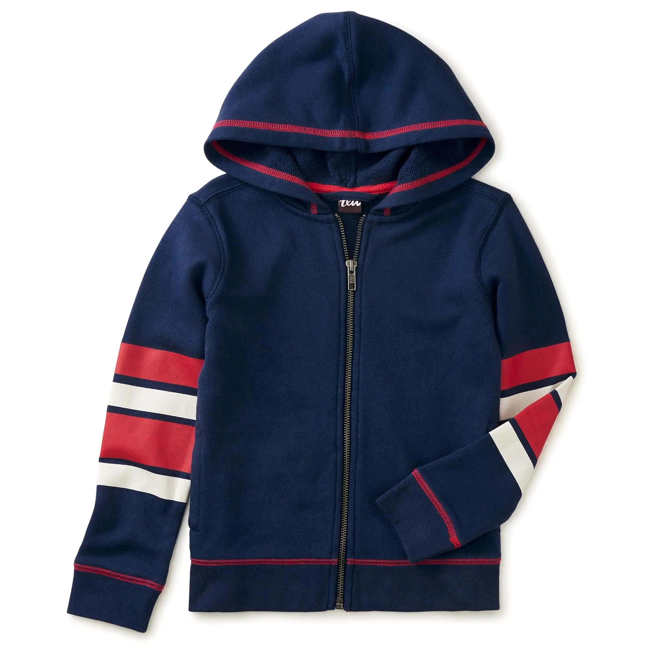 Tea Collection Twilight Elbo Stripe Hoodie