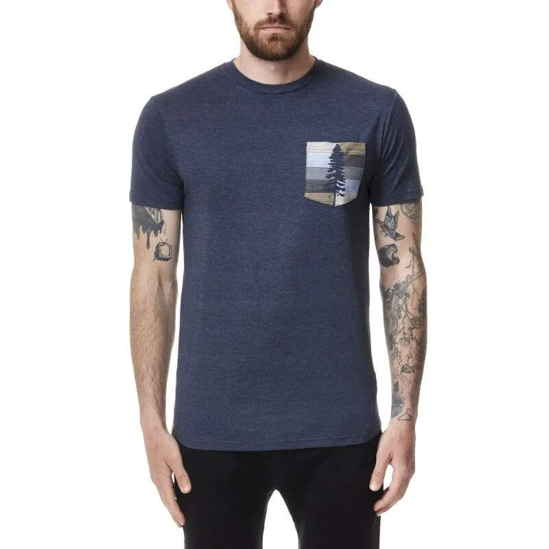 Tentree  Spruce Stripe Pocket - T-shirt - Uomo