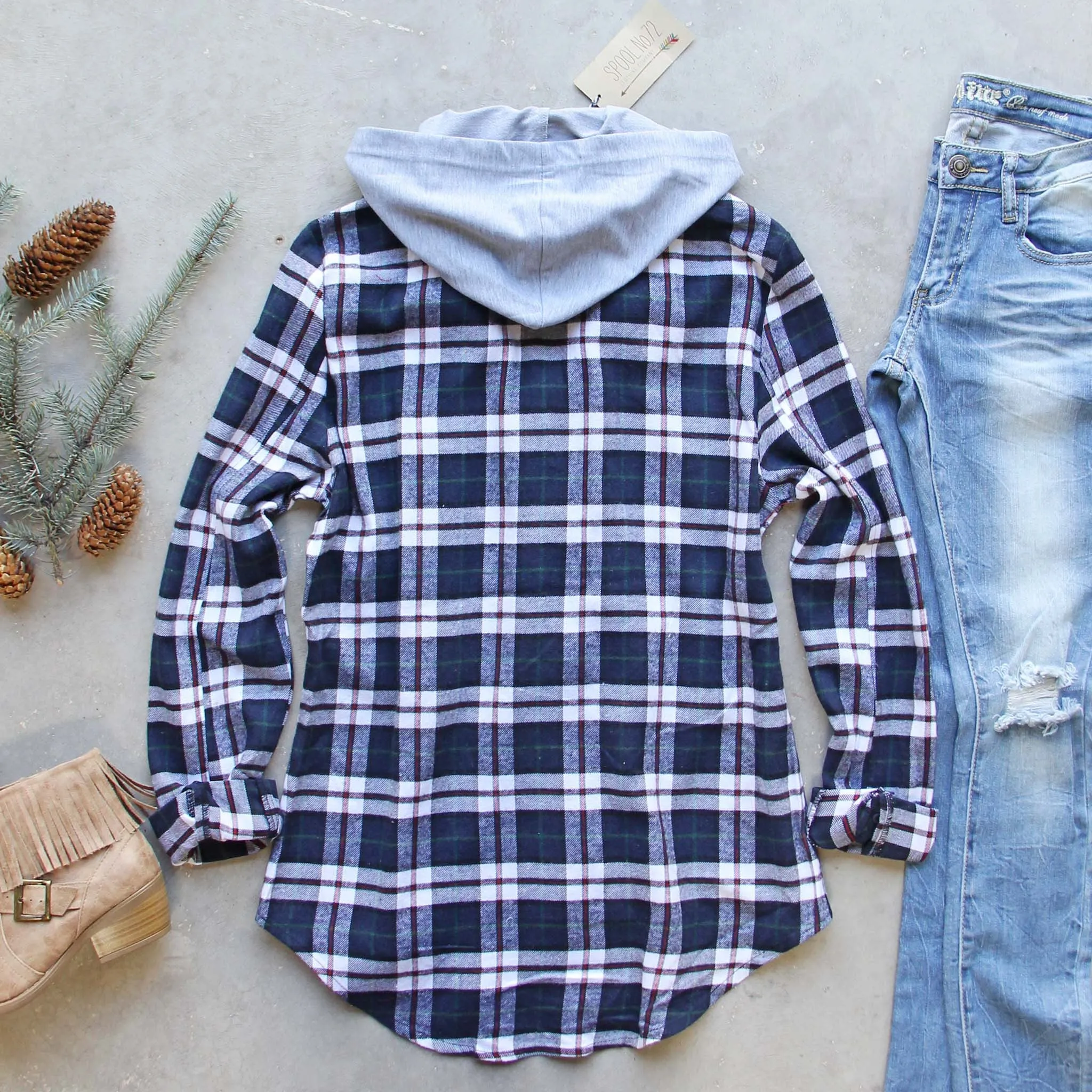 The Portland Plaid Hoodie