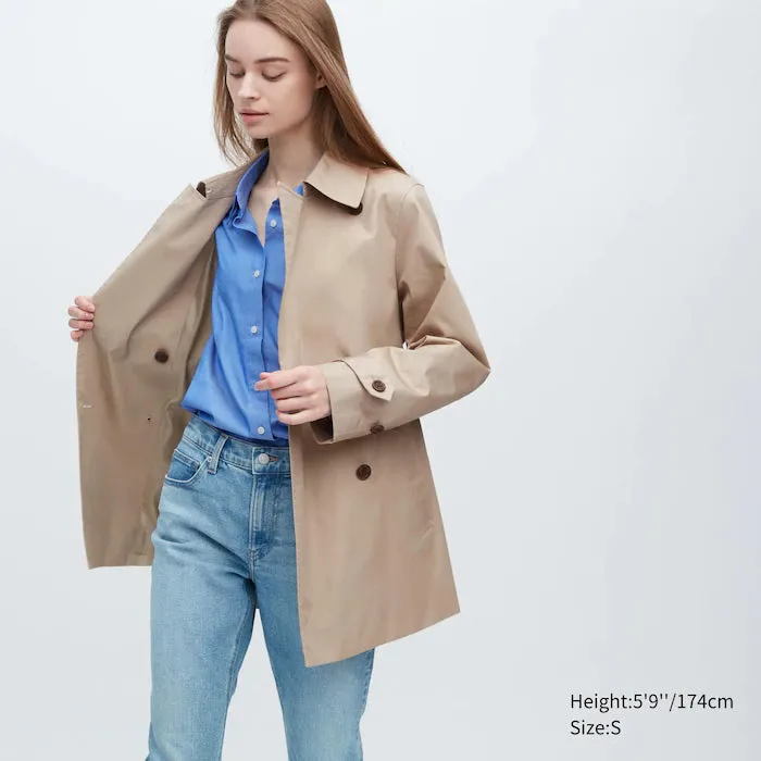 Uniqlo Short Trench Coat